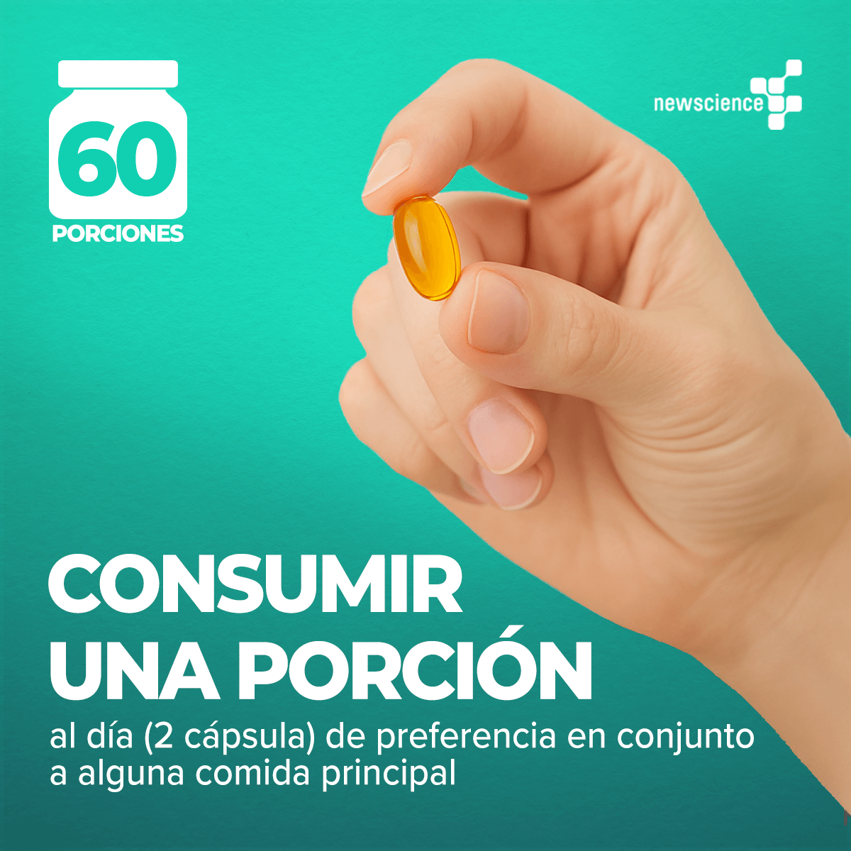 Omega 3 Up Ultrapure 800 EPA y 400 DHA 120 Cápsulas-3