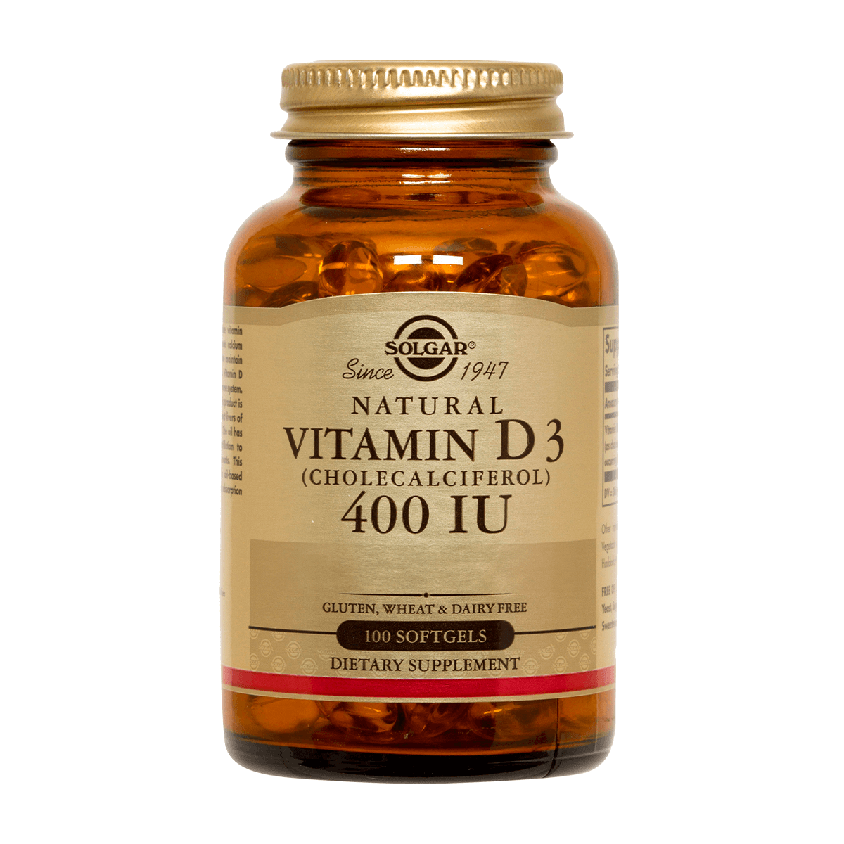 Vitamina D3 400 UI (100 soft)-0