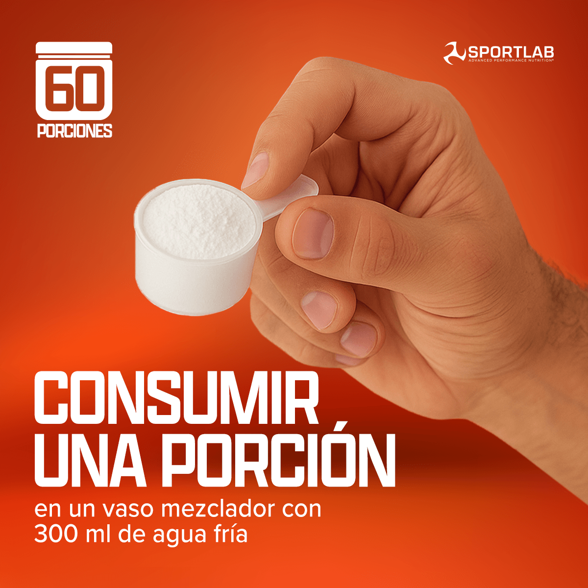 Creatina Sportlab PRO 300gr-3