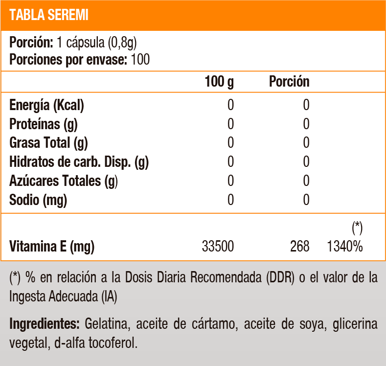 Vitamina E 400 UI (100 soft)-2