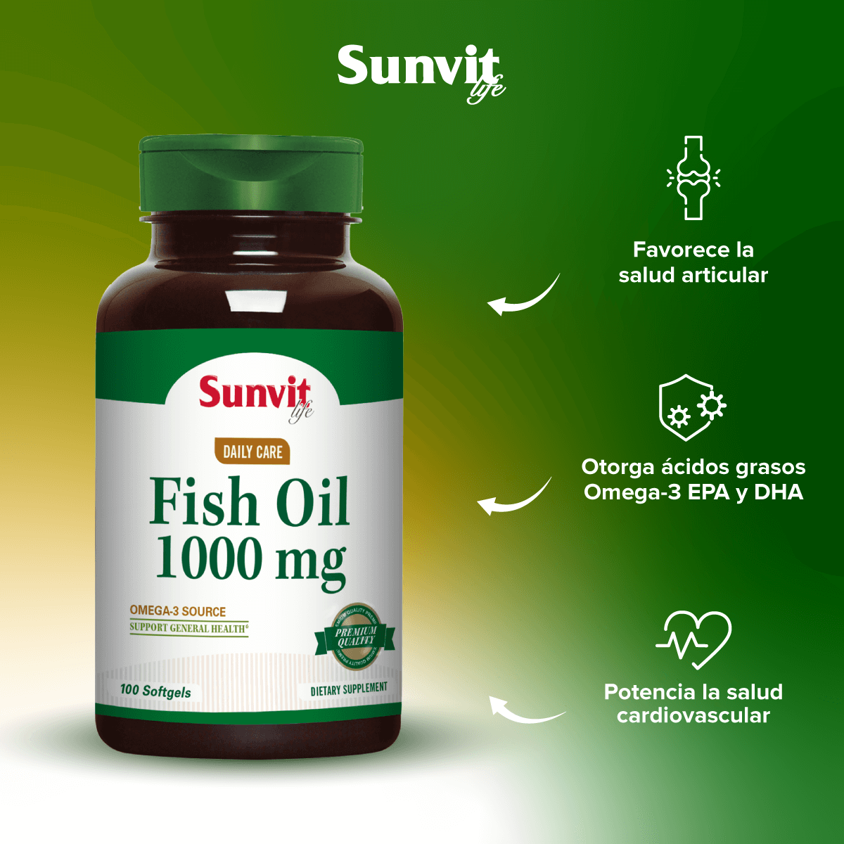 Fish Oil 1000 mg (100 soft)-2