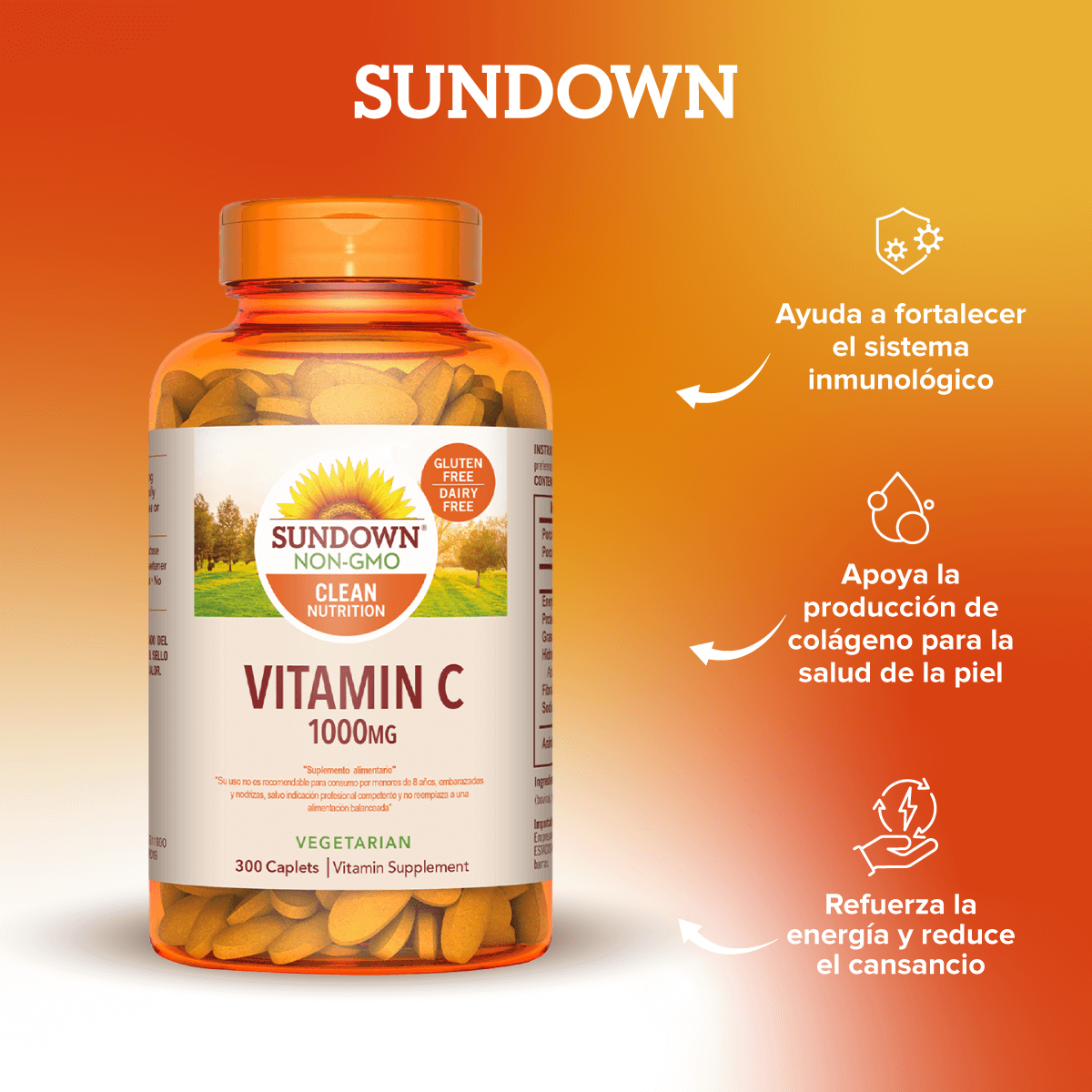 Vitamina C 1000 mg (300 caps)-2