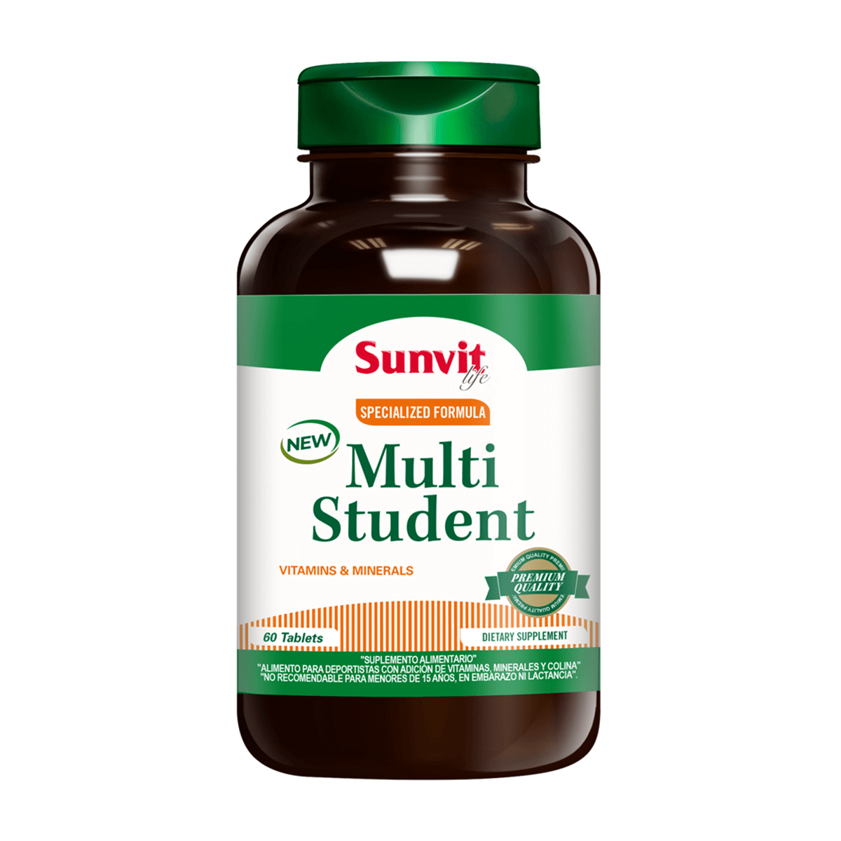 Multi Students, Multivitamínico (60 tabs) - Multivitamínicos-0