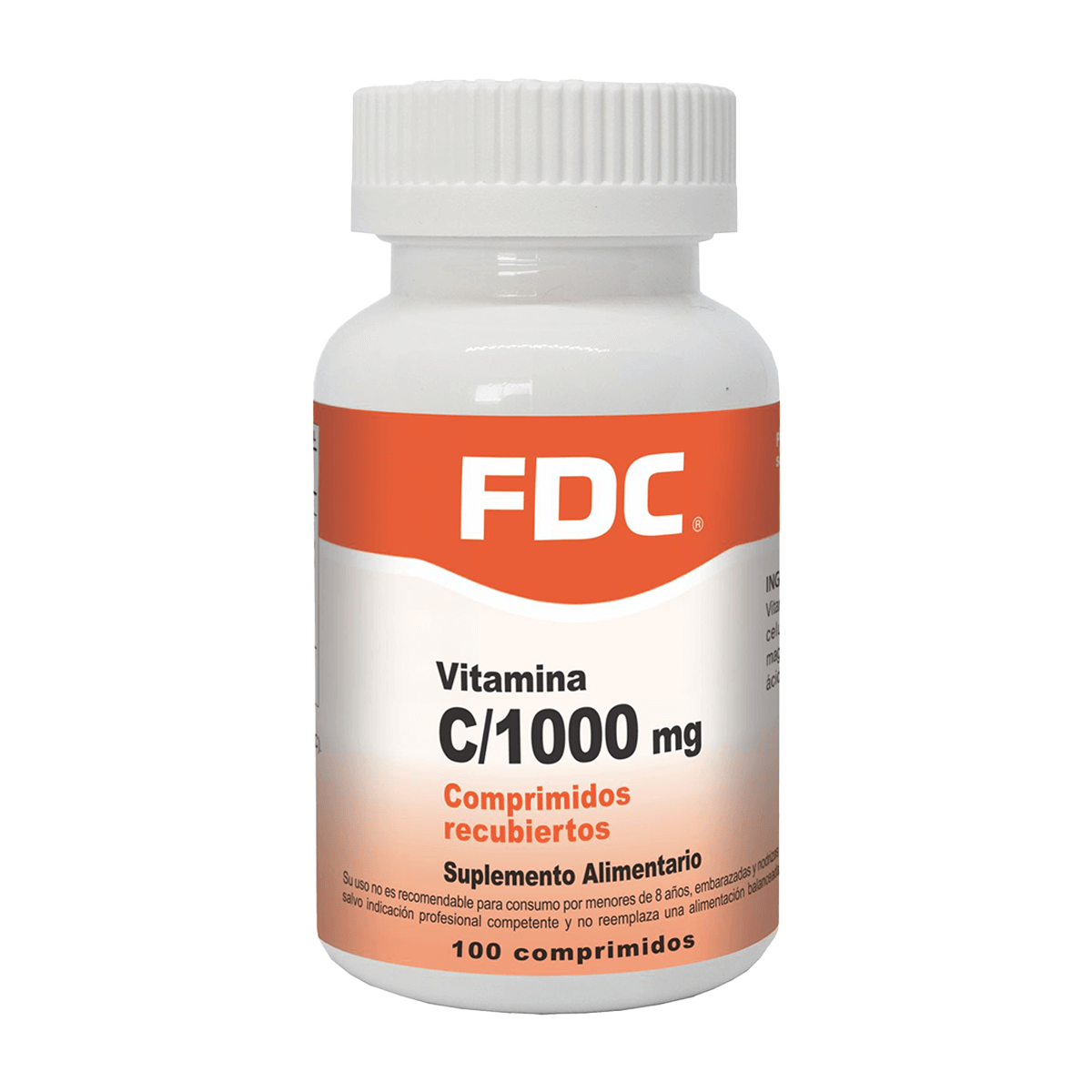 Vitamina C 1000mg (100 comprimidos), FDC-0