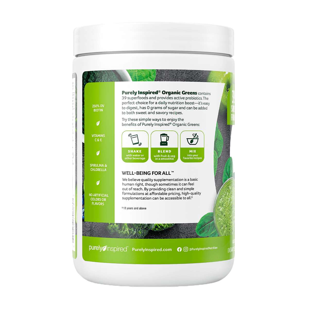 Organic Greens, Superalimento (242 gr)-1