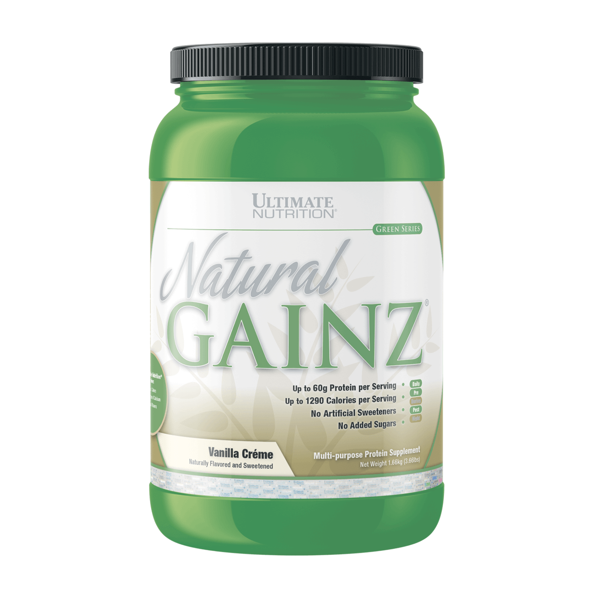 Optimum Nutrition mass gainer Natural Gainz 3.66lb-3