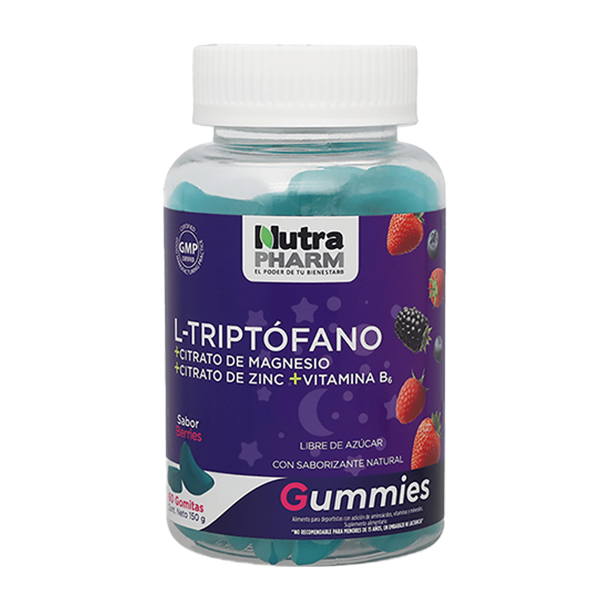 LTRIPTOFANO 60 GOMITAS NUTRAPHARM-0