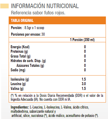BCAA 6000, Aminoácidos (255 gr) - Original-2