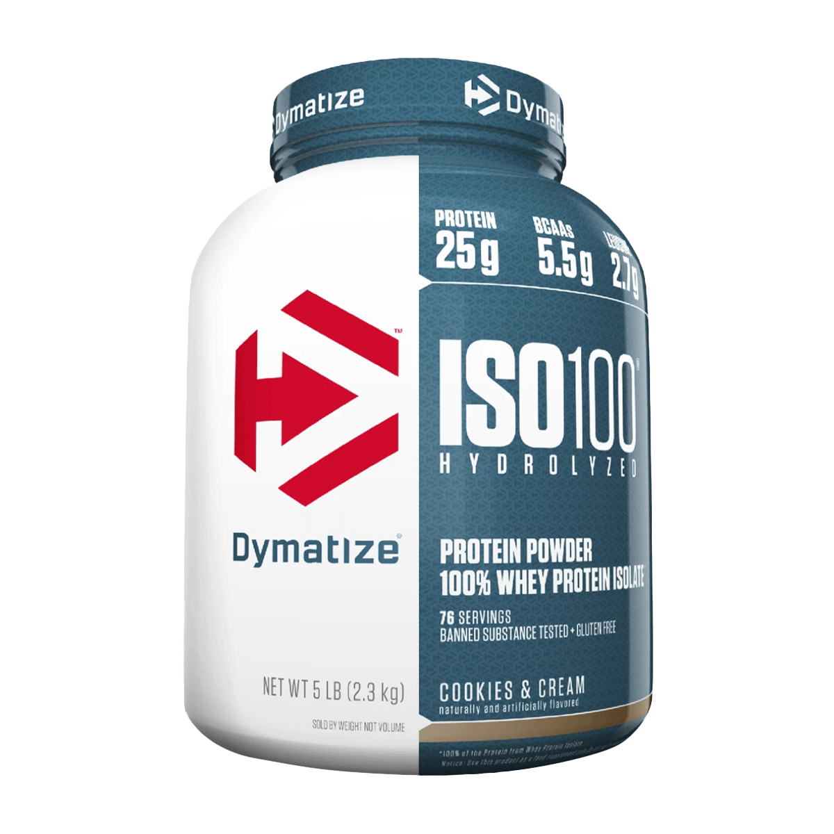 ISO 100, Dymatize Isolate Protein 5 Lb, Hidrolizada-0
