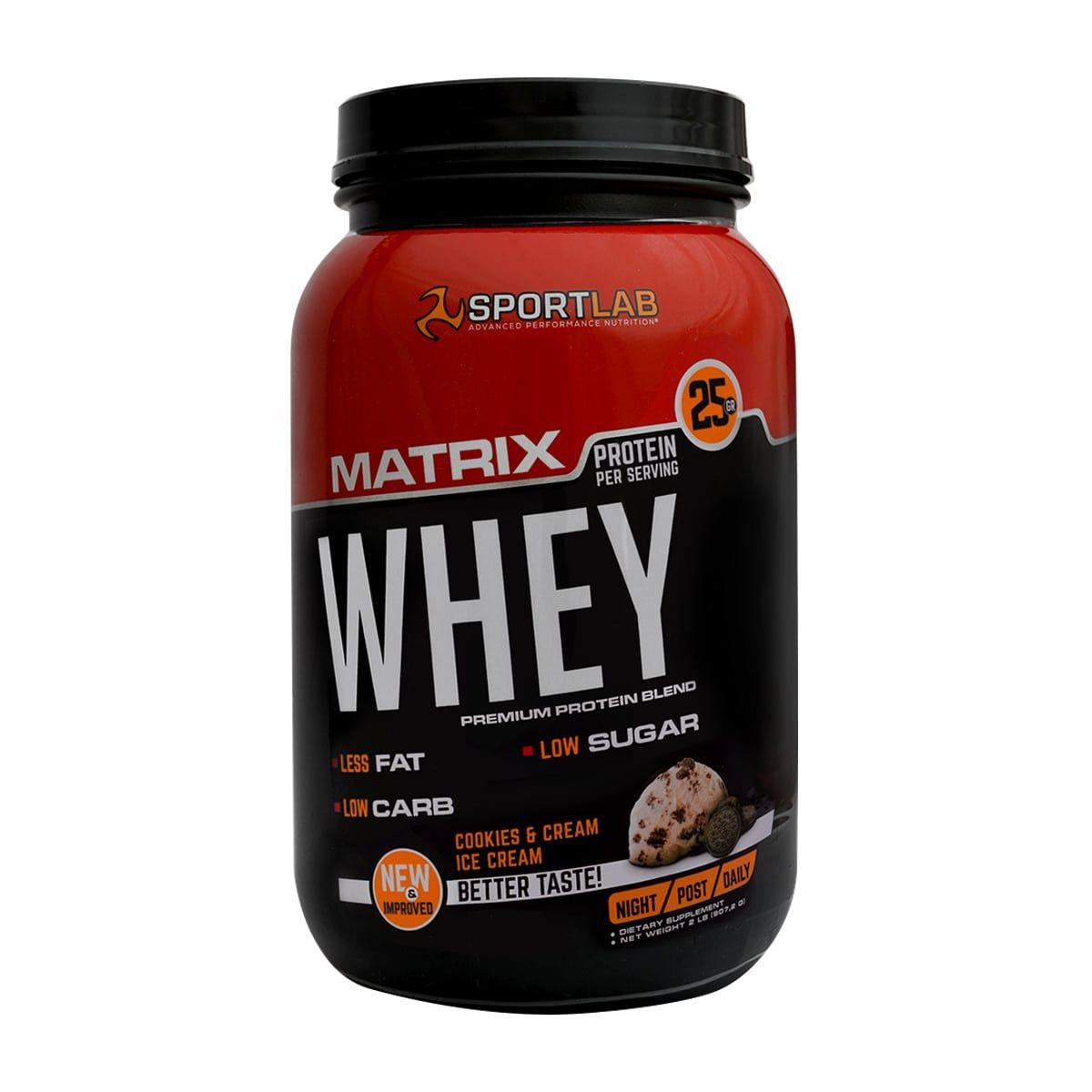 Whey Matrix, Sportlab Whey Protein 2Lb-0