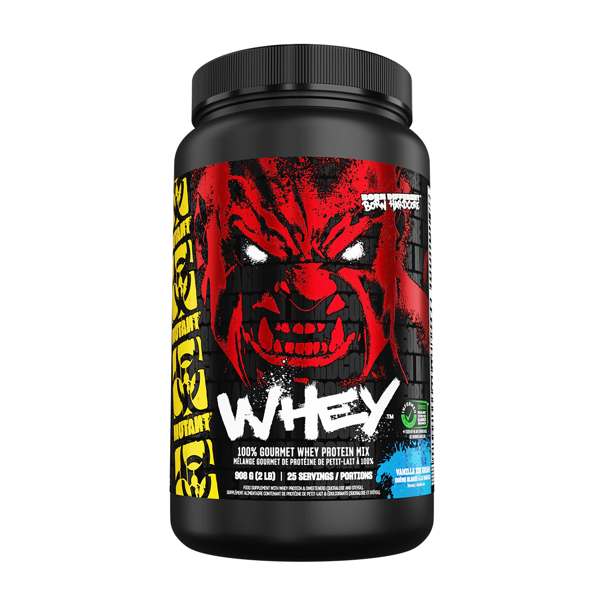 100% WHEY GOURMET PROTEIN MIX 2 LB, MUTANT-0