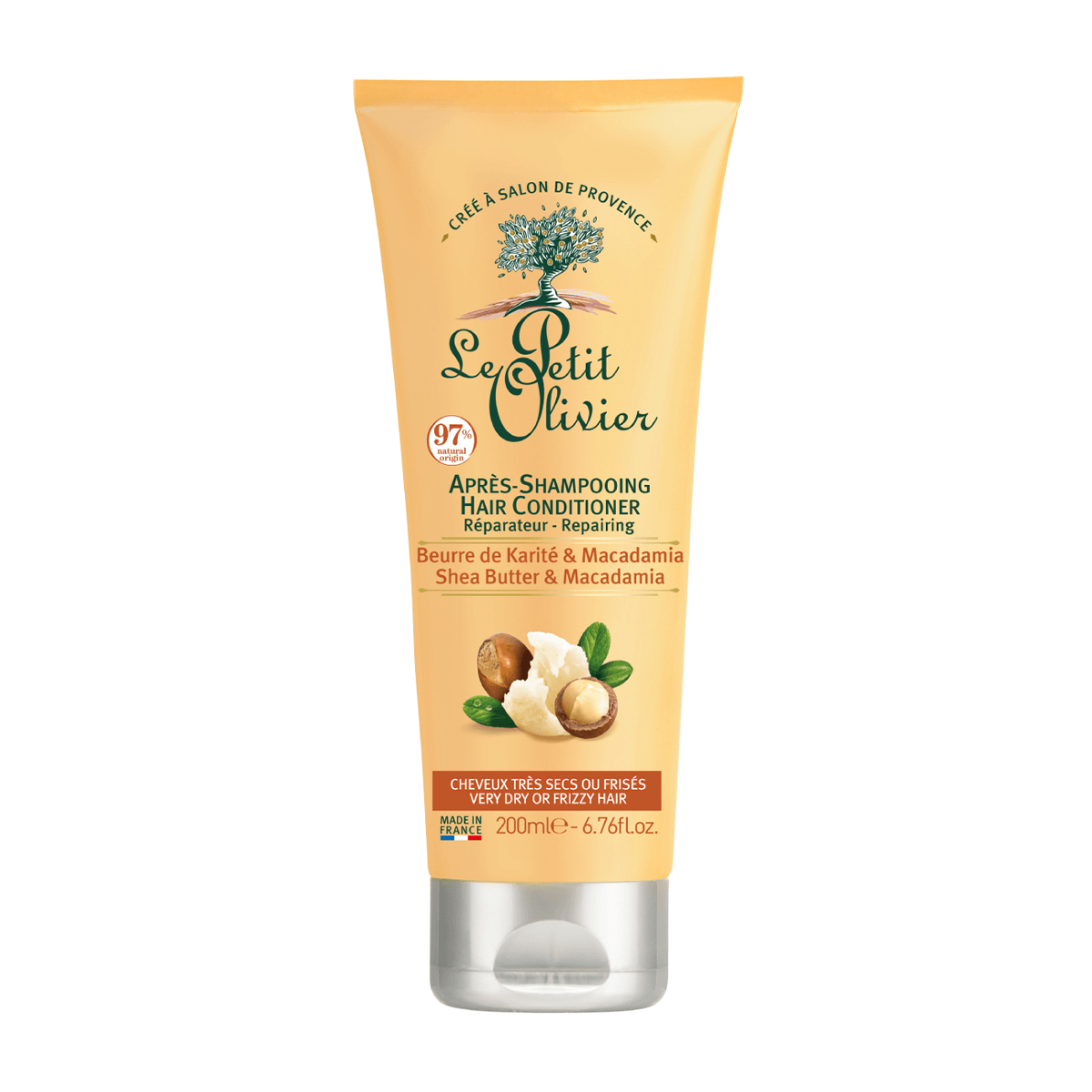 Acondicionador Cabello Rizado 200ml, Le Petit Olivier-0