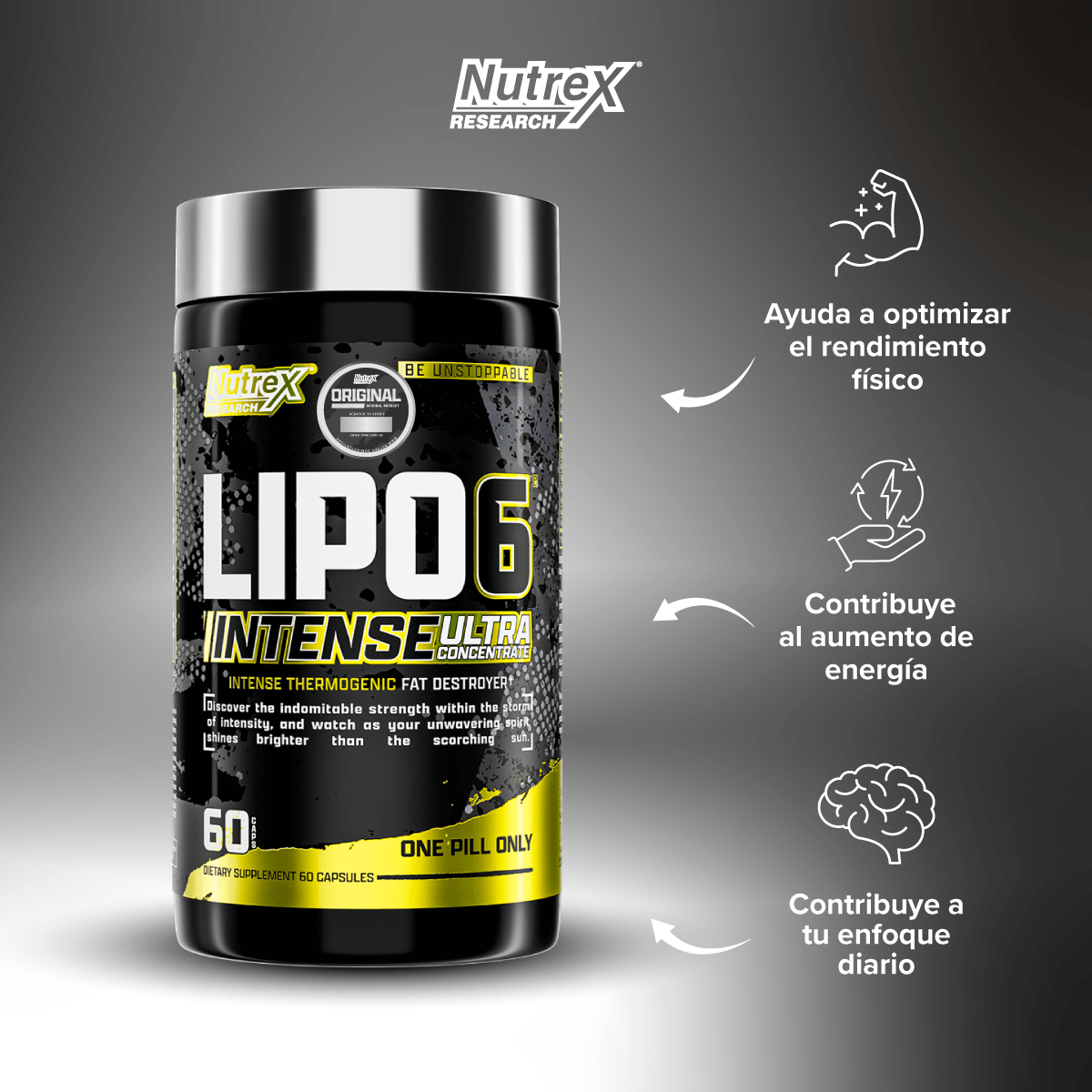 Lipo 6 Intense Ultra Concentrate de 60 capsulas-2