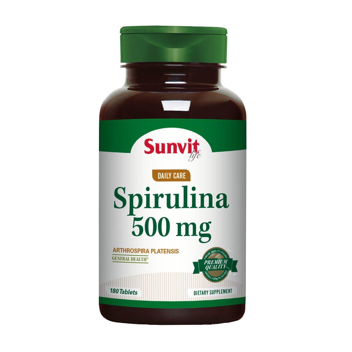 Spirulina 500 mg (180 tabs)-0