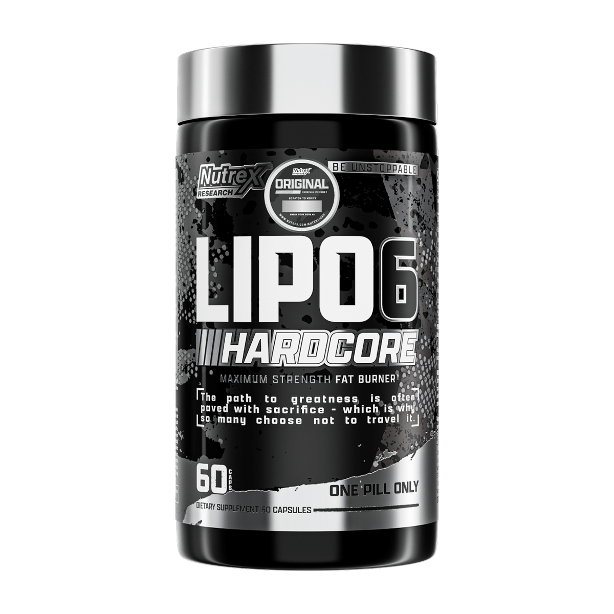 Lipo 6 Black Hardcore Nutrex quemador de grasa 60 caps-0
