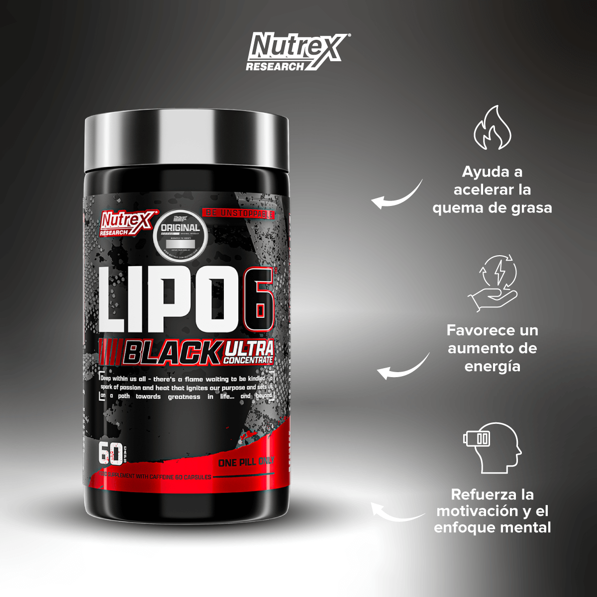 Lipo 6 Black Ultra Concentrate 60 caps-2