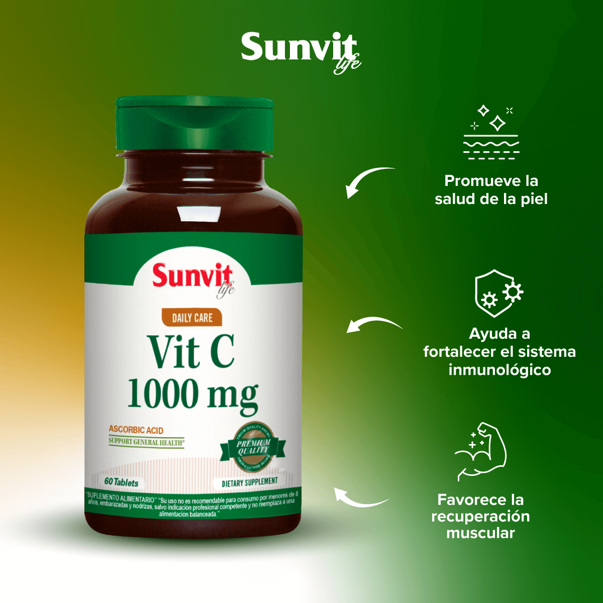 Vitamina C 1000 mg (60 tabs)-2