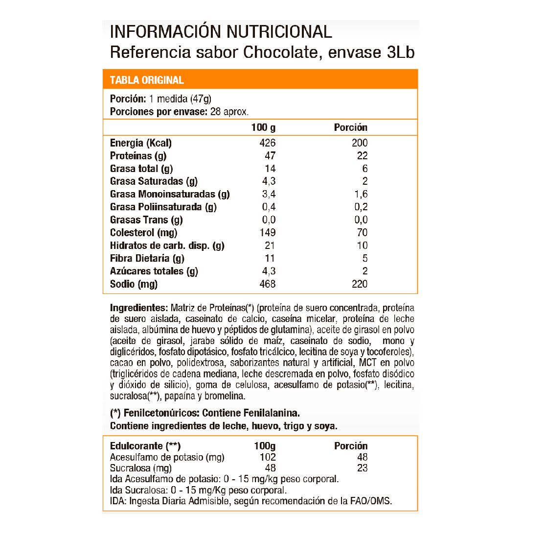 Syntha 6, Whey protein (2,9 Lb) - Original-1