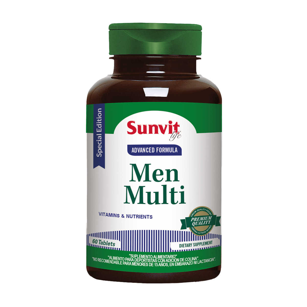 Multi Men (Special Edition) 60 tabs, Sunvit Life-0