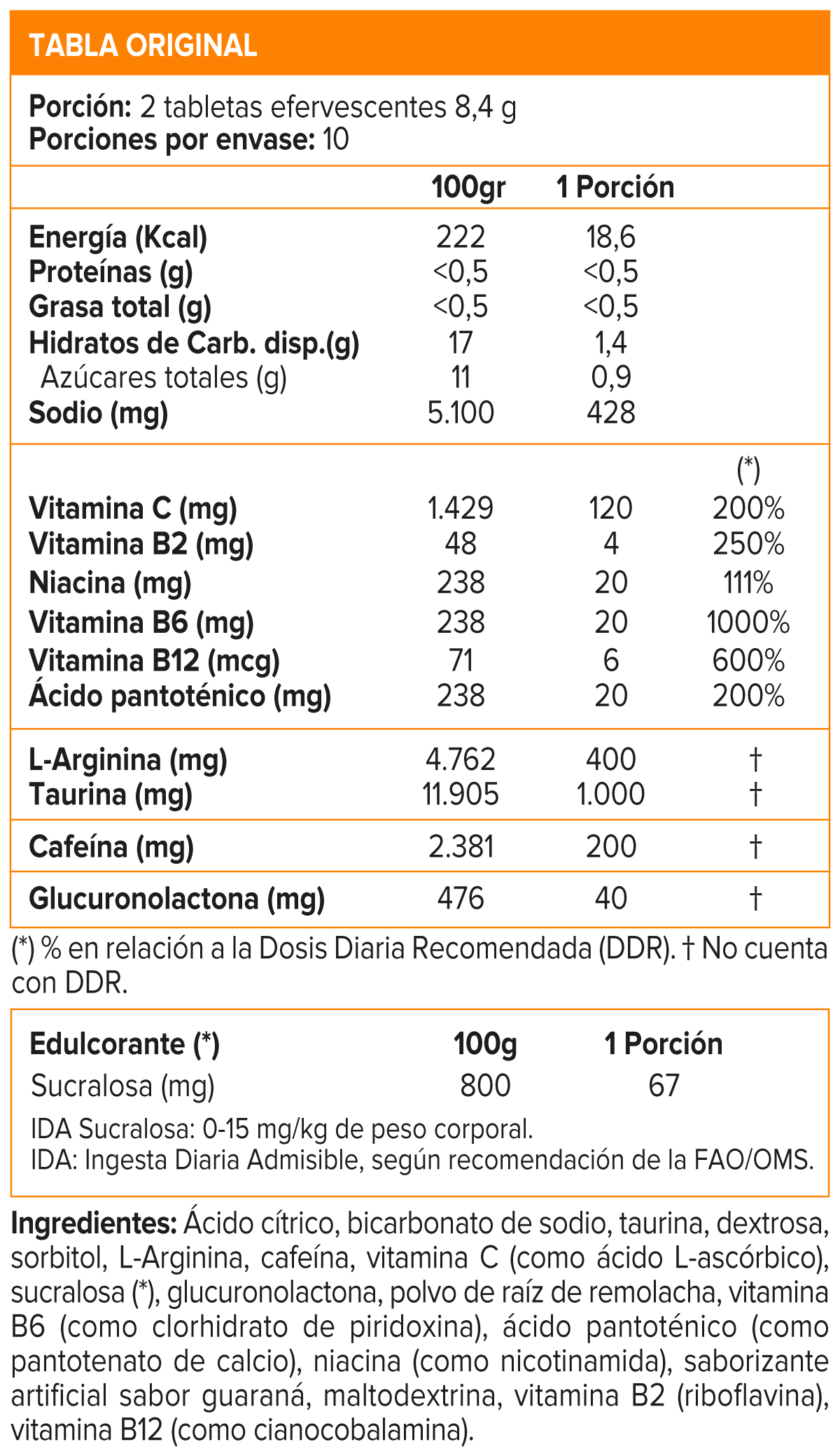 PRE WORKOUT XTREME BOOST 20 TABS, VITAENERGY-1