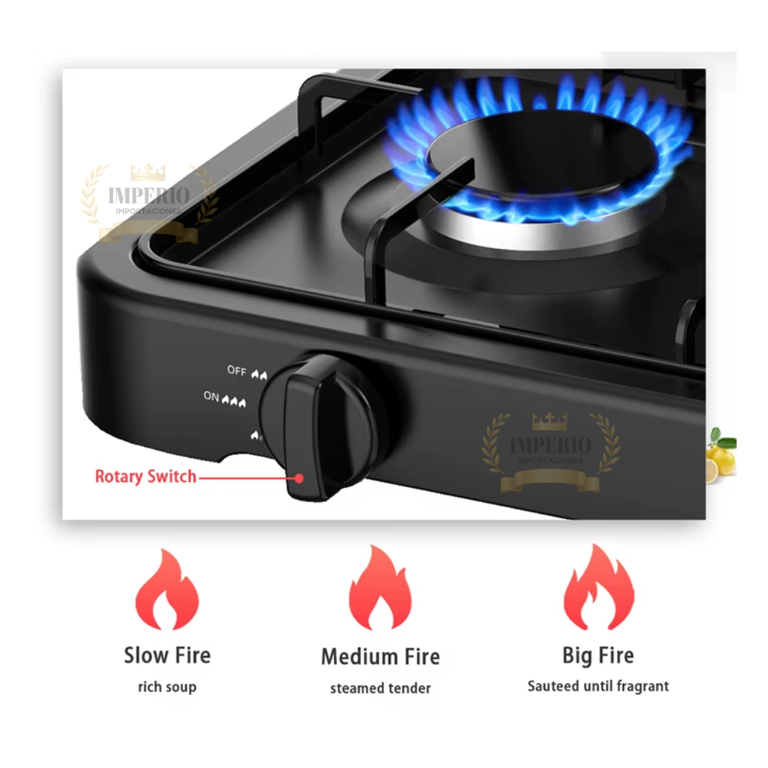 Cocina a Gas de 4 Hornallas con Tapa – Encimera-3