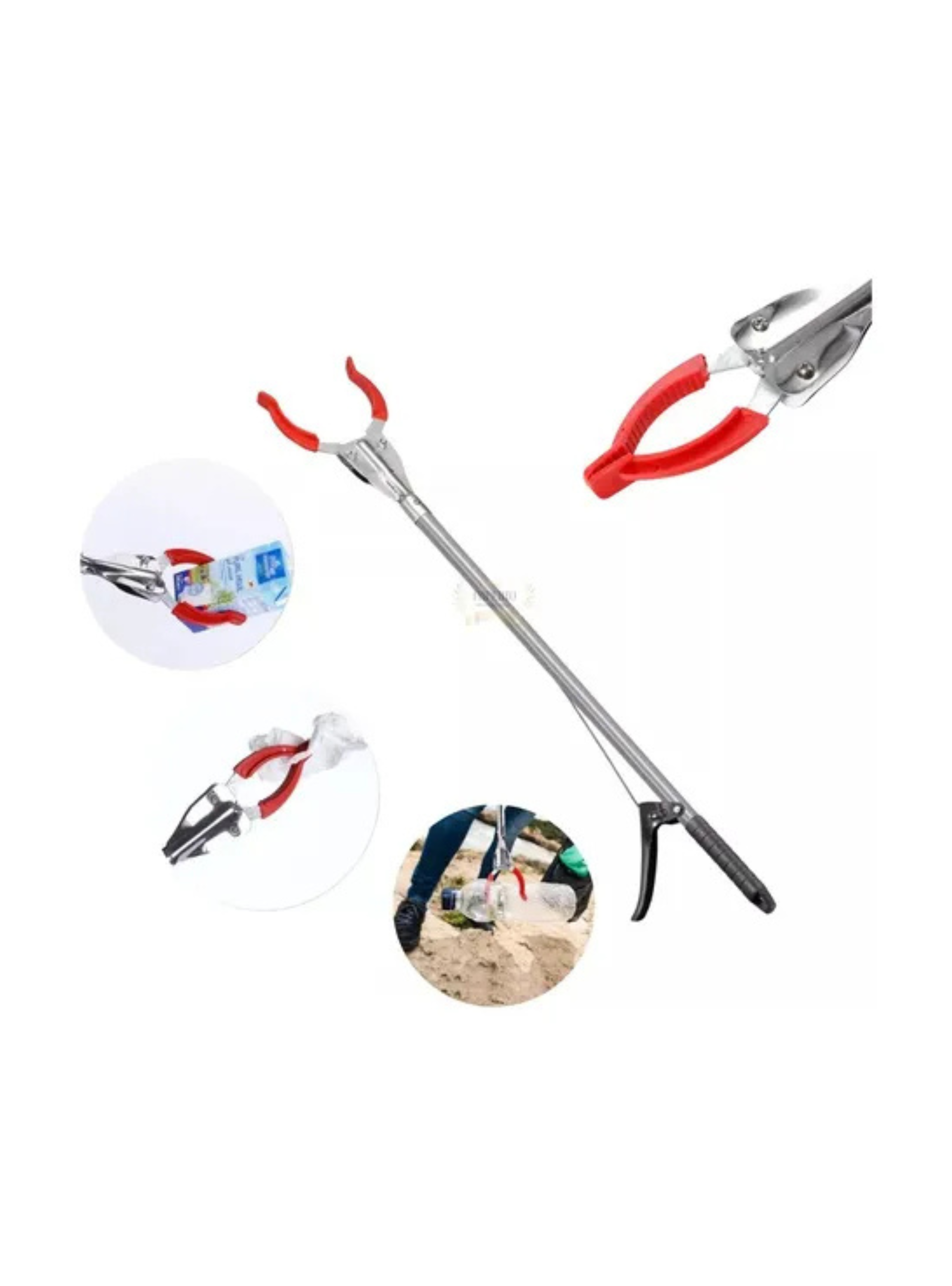 Pinza Garra Recogedor Alcanzador De Objetos Largo Alcance-2