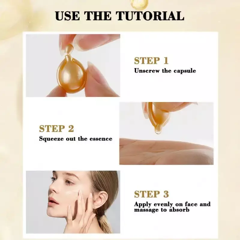 Suero Facial Cápsula Antienvejecimiento Vitamina E -4