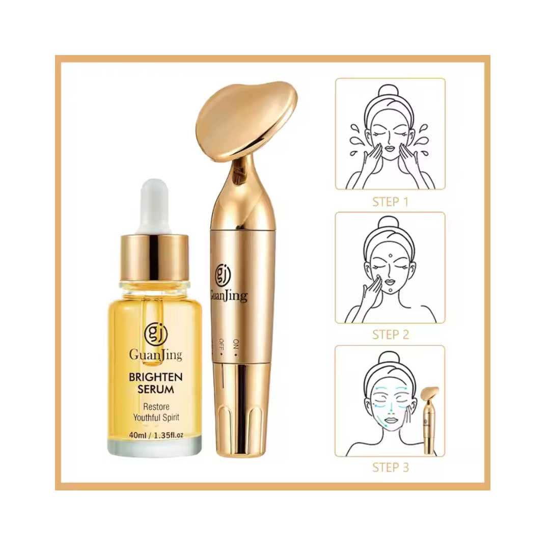 Kit Reparación Facial Nutritiva Serum Masajeador-5