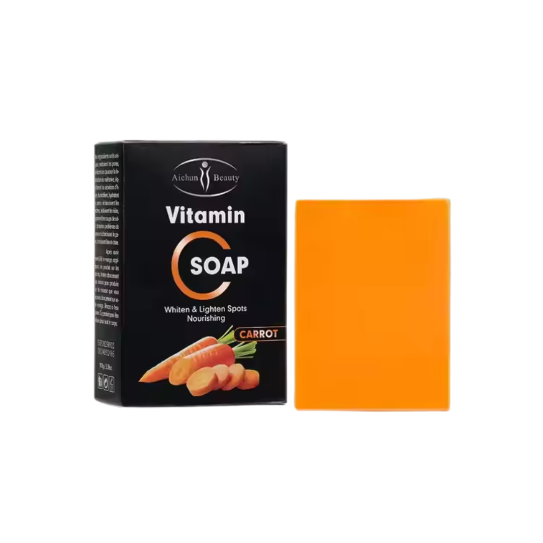 Jabón Vitamin C Extracto de zanahoria 100g-0