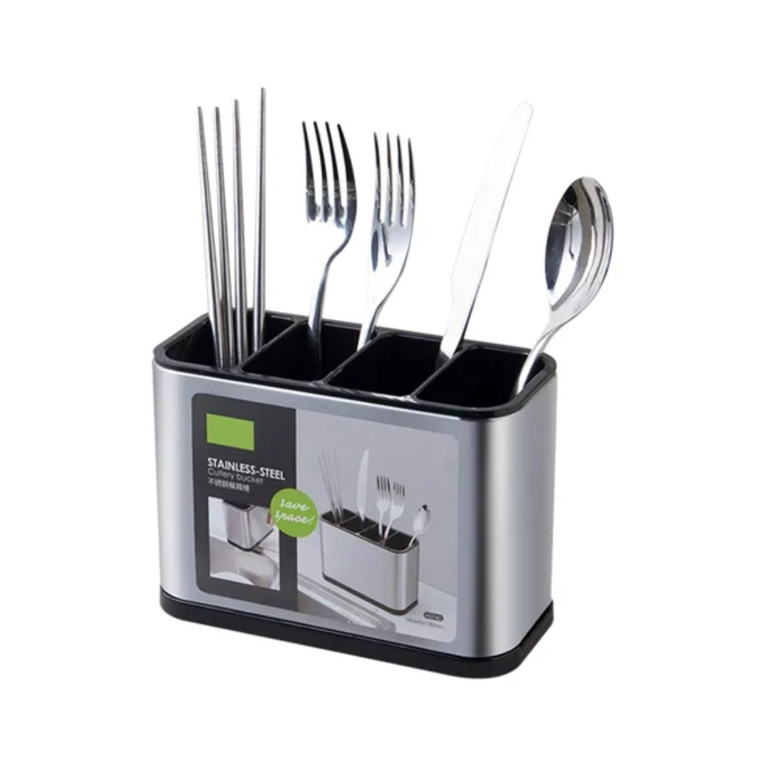 Escurridor de Cubiertos – Organizador y Secador de Utensilios de Cocina-0