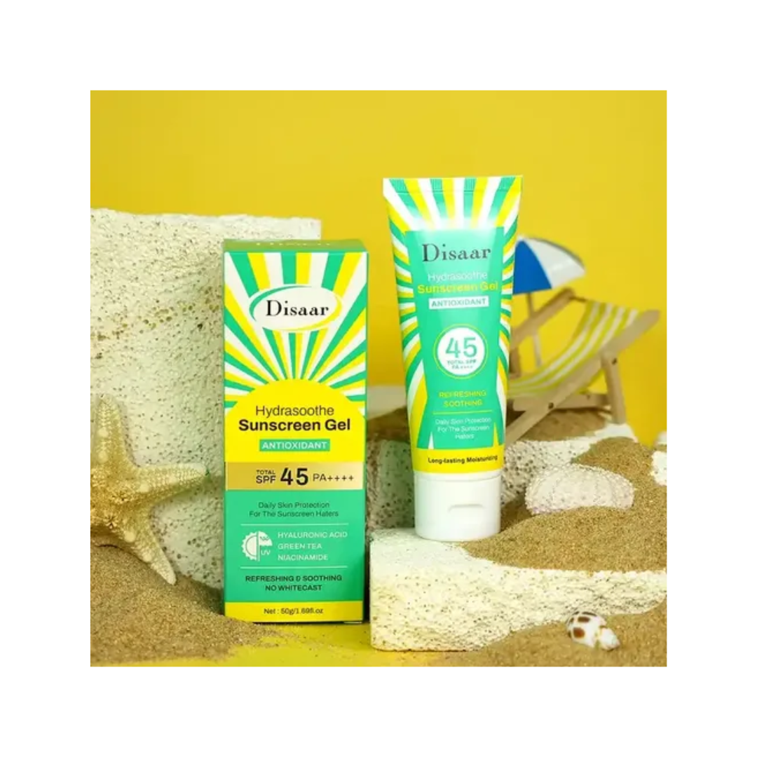 Protector Solar Gel Disaar Cuidado Facial 50g-2