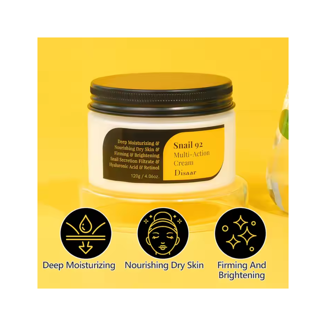 Crema Multiacción con Mucina de Caracol 92 de Disaar 120g-2