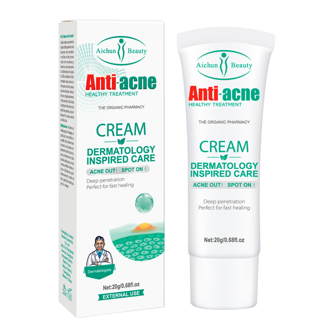Crema Facial Anti Acné Ácido Salicílico Eficaz -0
