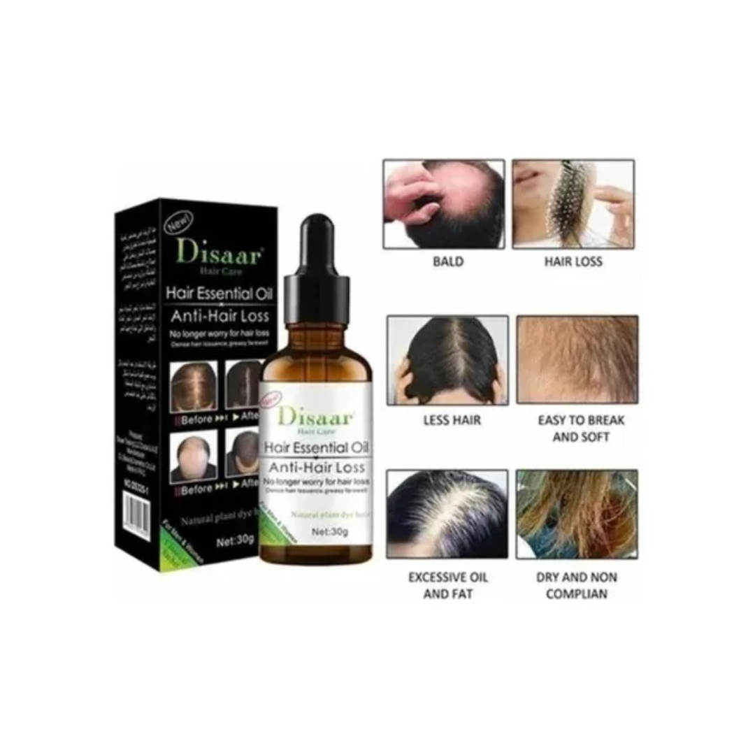 Aceite Esencial Capilar Anti Caída del Cabello (30 g)-2