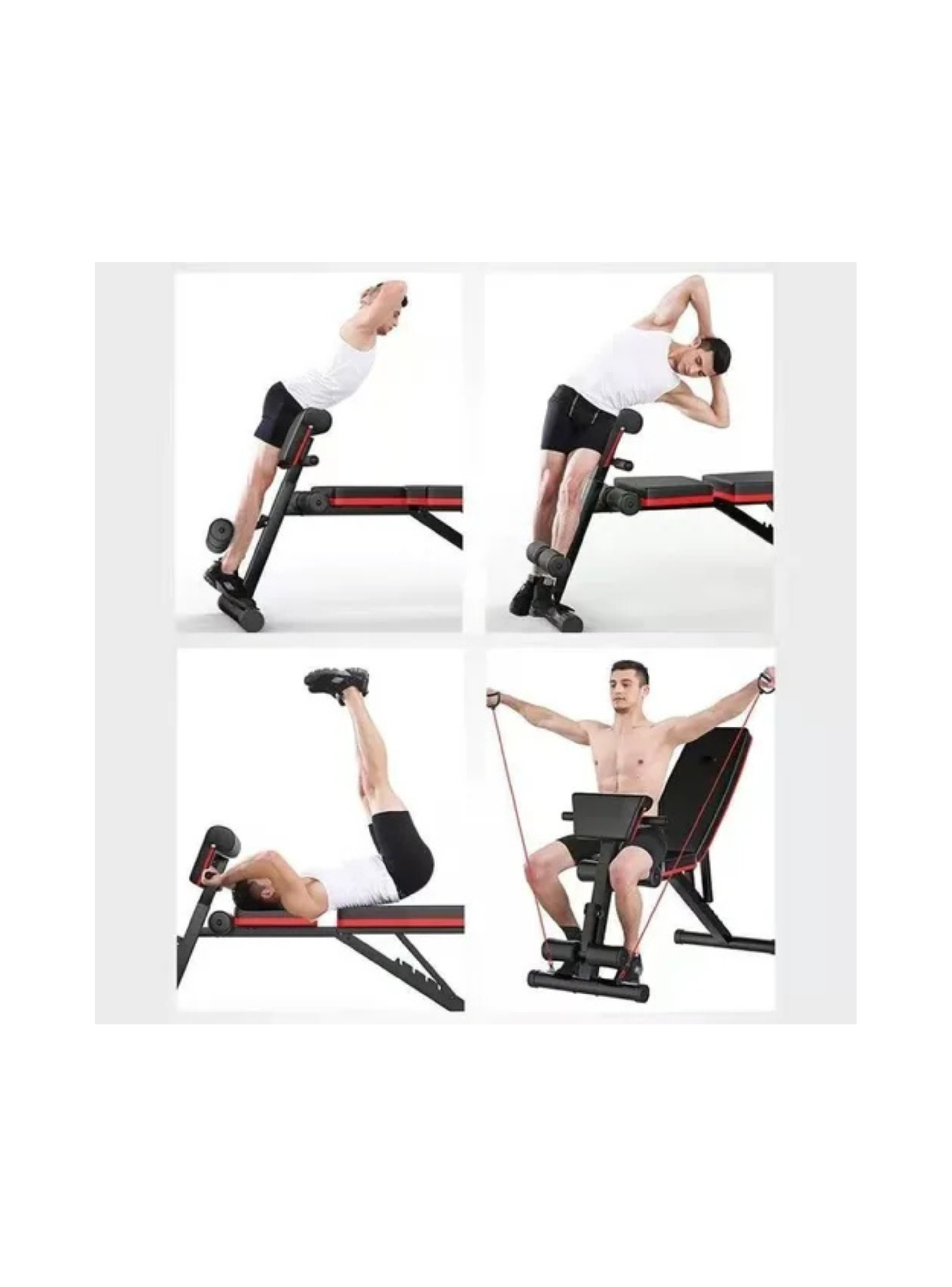 Máquina Aeróbica para Abdominales con Bandas-2
