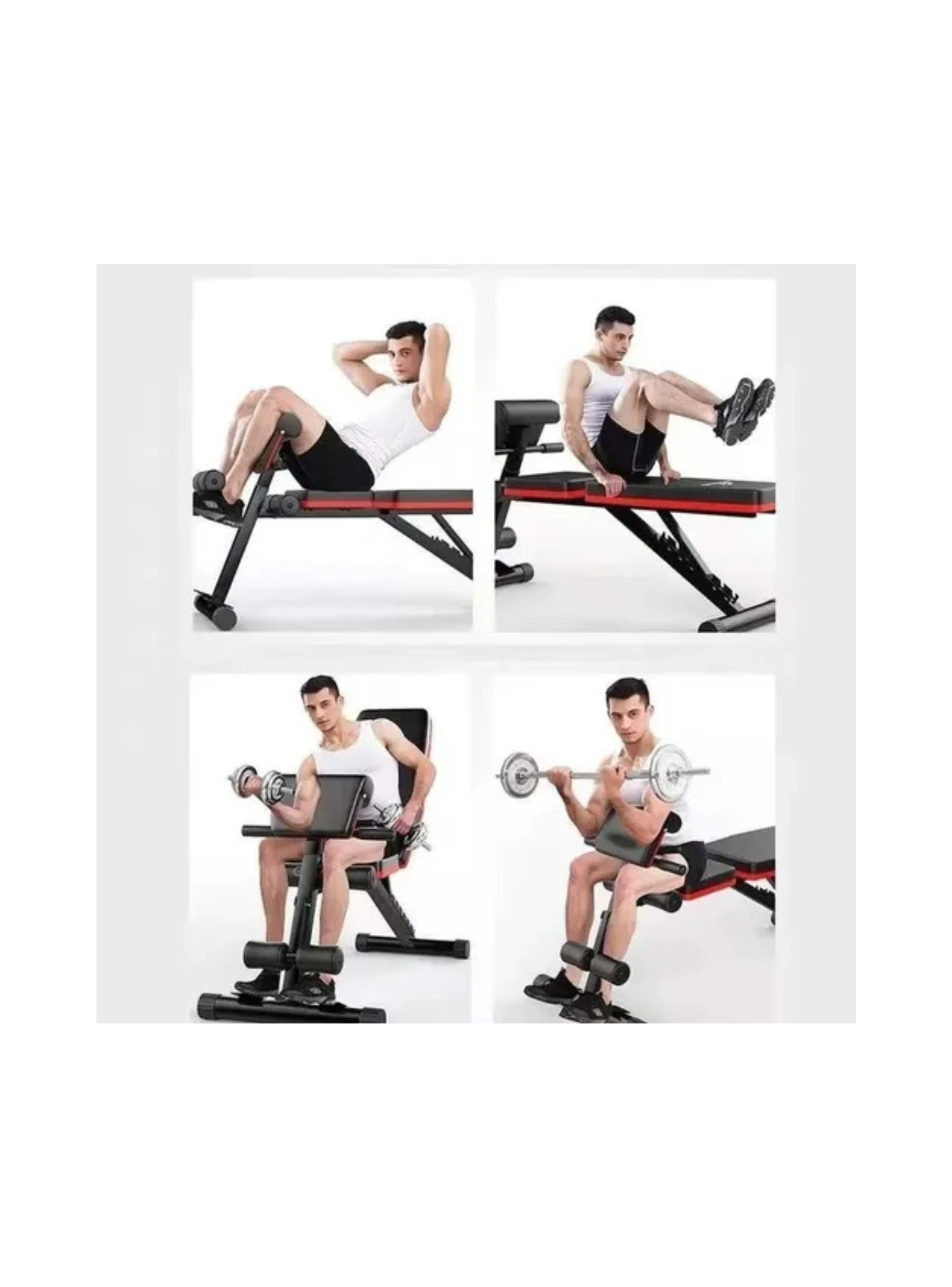 Máquina Aeróbica para Abdominales con Bandas-4