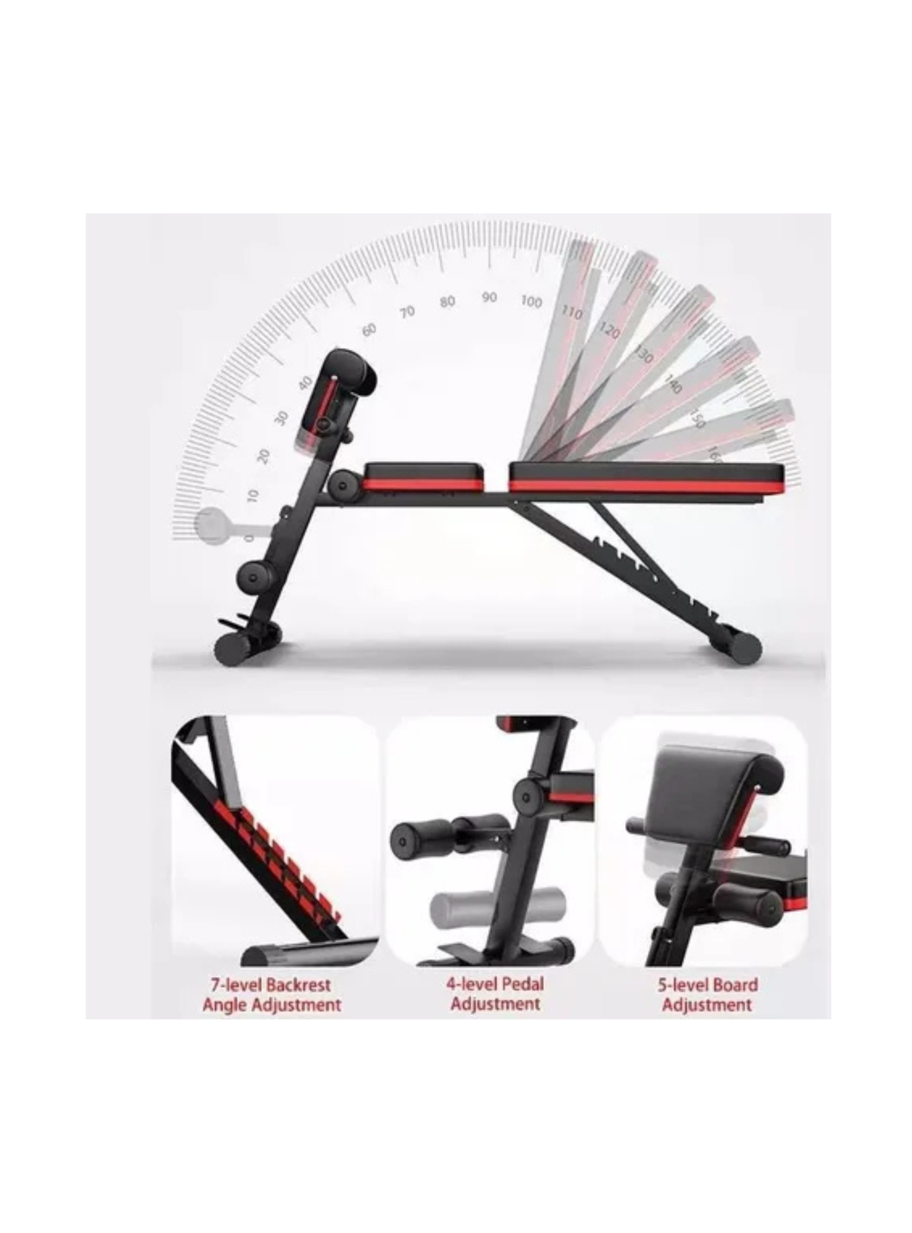 Máquina Aeróbica para Abdominales con Bandas-5