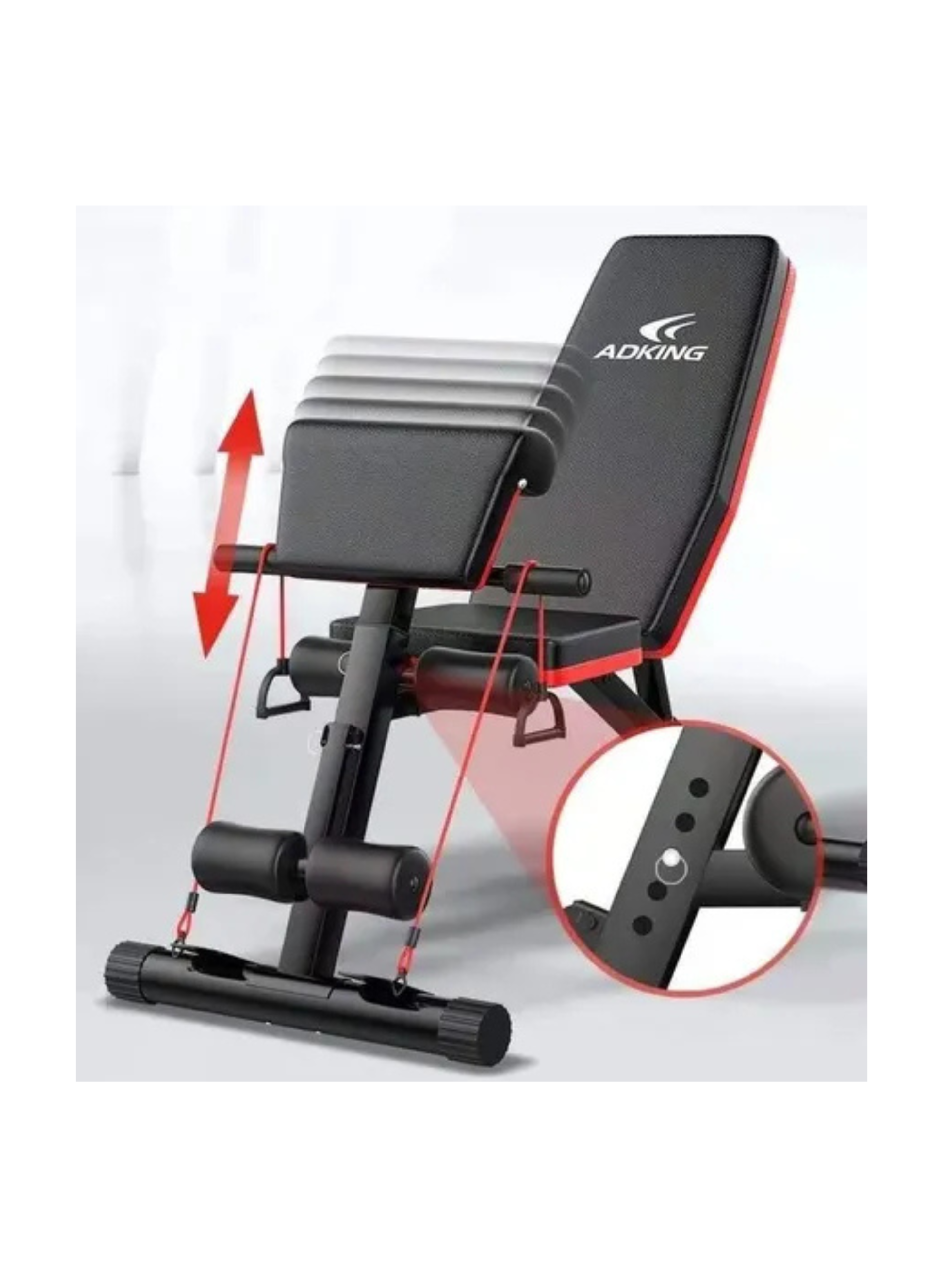 Máquina Aeróbica para Abdominales con Bandas-6