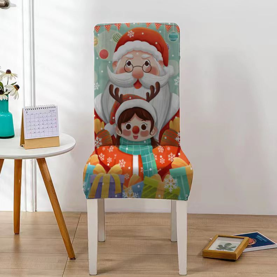 Set De Mantel Para Comedor + Fundas Para Silla-1