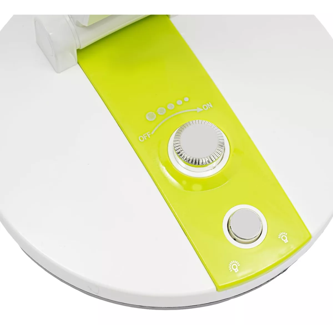 Ventilador Plegable Con Luz Led De Escritorio Recargable-3