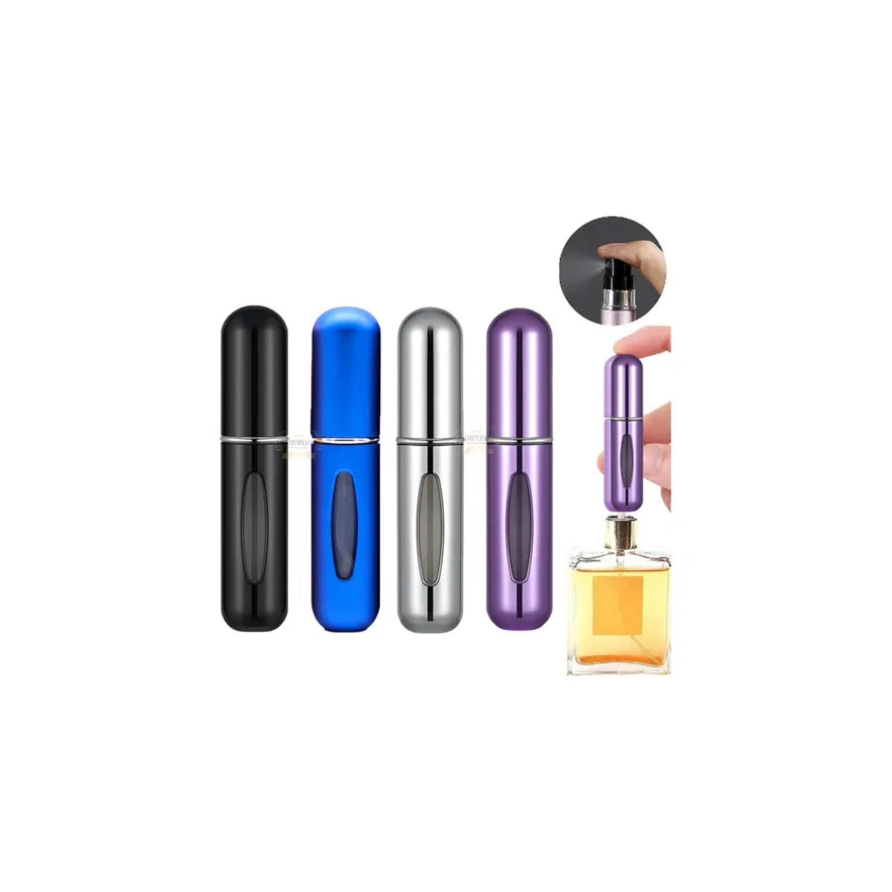 Mini Atomizador Para Perfume, Capsula Viaje 5ml-0