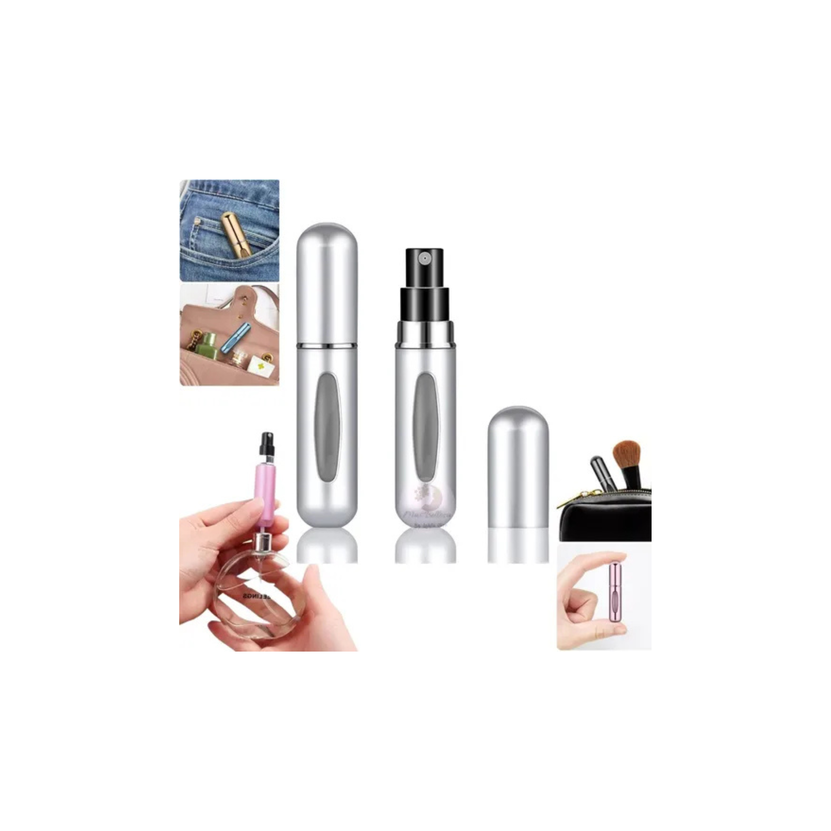 Mini Atomizador Para Perfume, Capsula Viaje 5ml-2