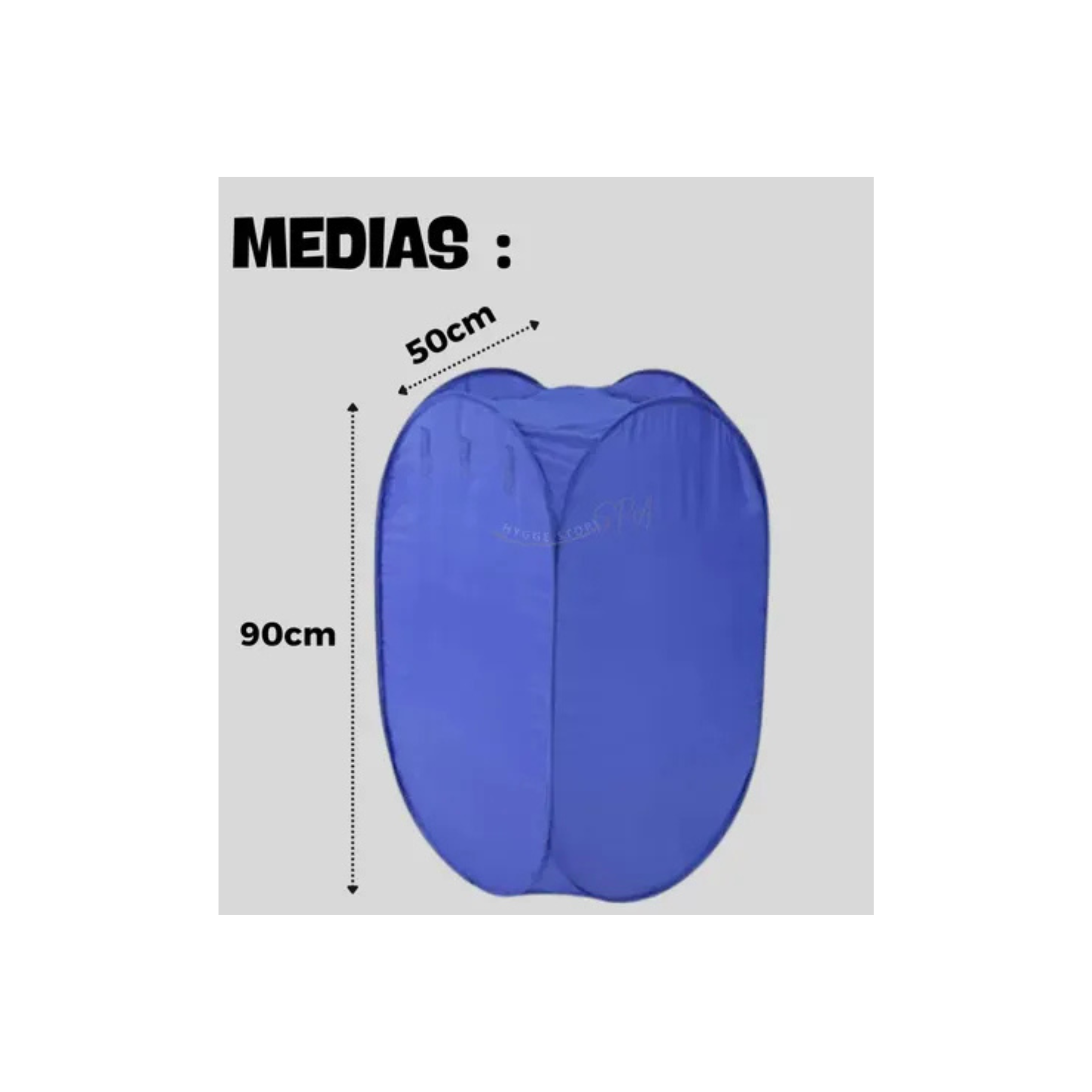 Tendedero Secador Ropa Portatil Secador Ropa Plegable Azul-1