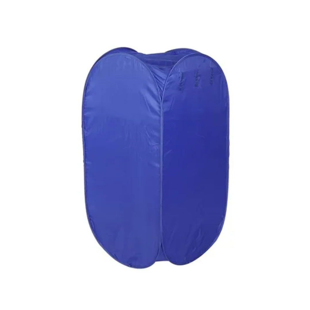 Tendedero Secador Ropa Portatil Secador Ropa Plegable Azul-0