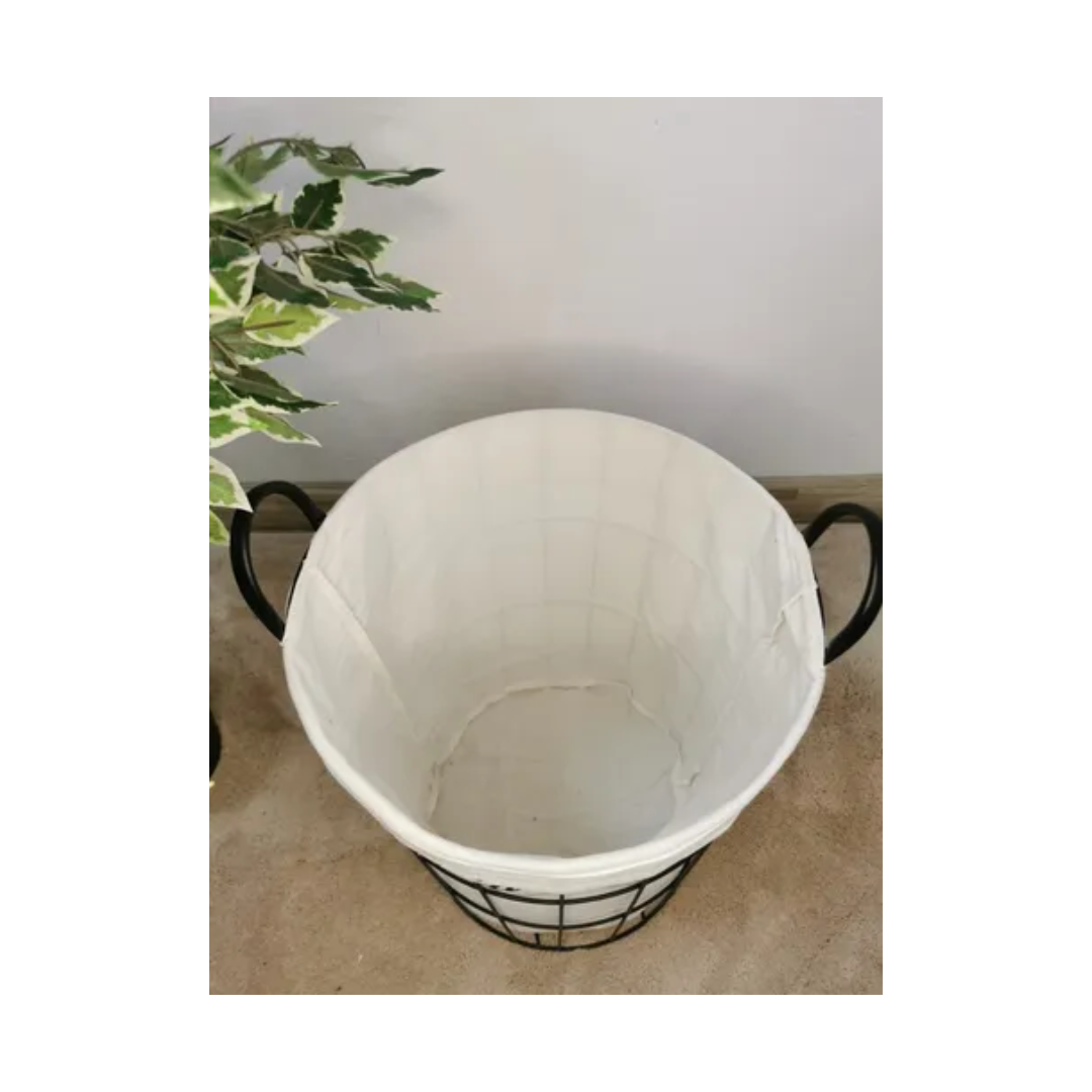 Canasto Organizador Laundry con Rejillas de Aluminio-2