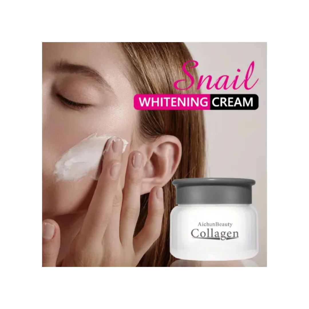 Crema Facial de Caracol Hidratante Efecto Blanqueador-2