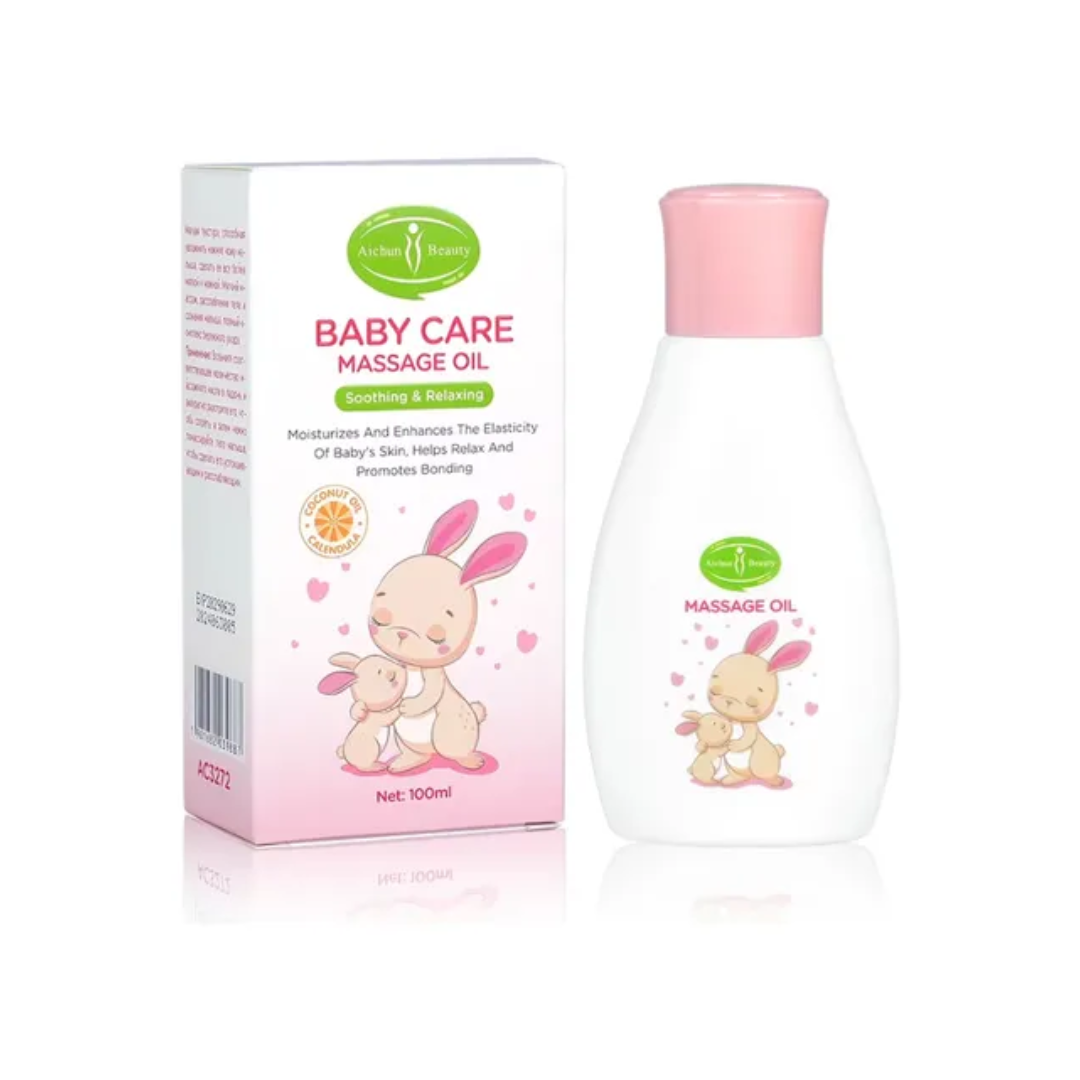 Aceite De Bebe Para Masaje Corporal Hidrata 100ml-0