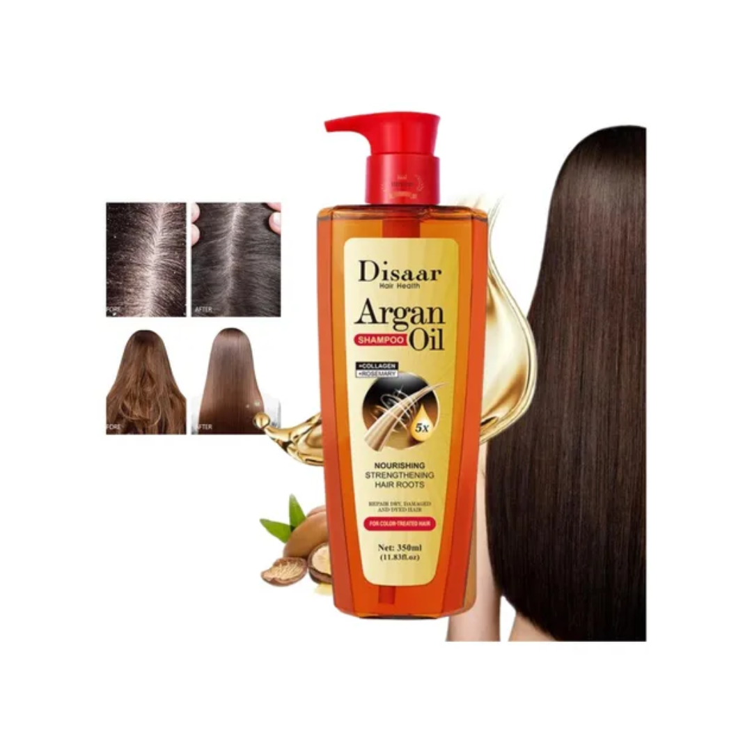 Shampoo Disaar con Aceite de Argán 350 ml-4