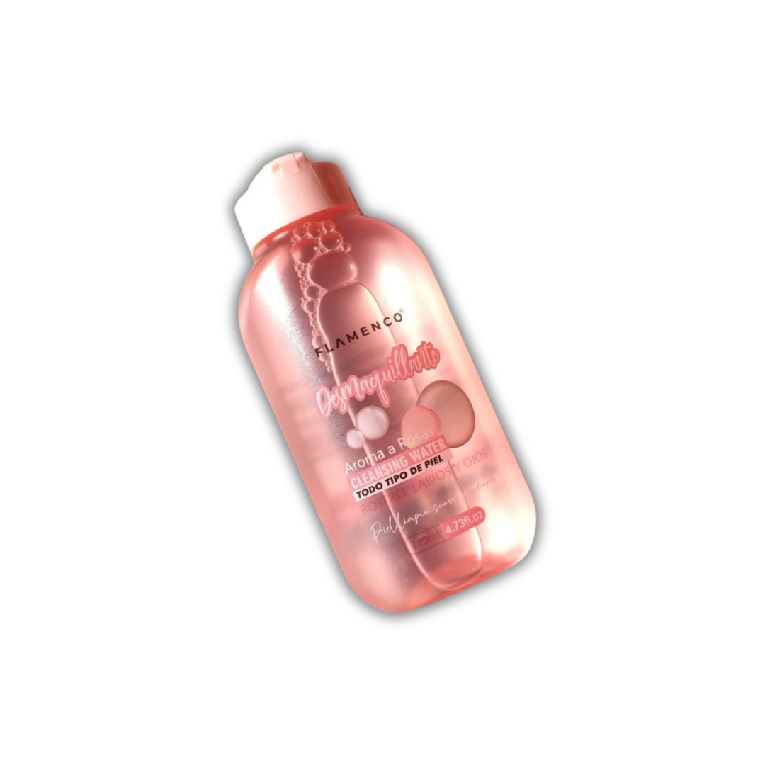 Agua Micelar Desmaquillante Limpieza Facial Flamenco-0