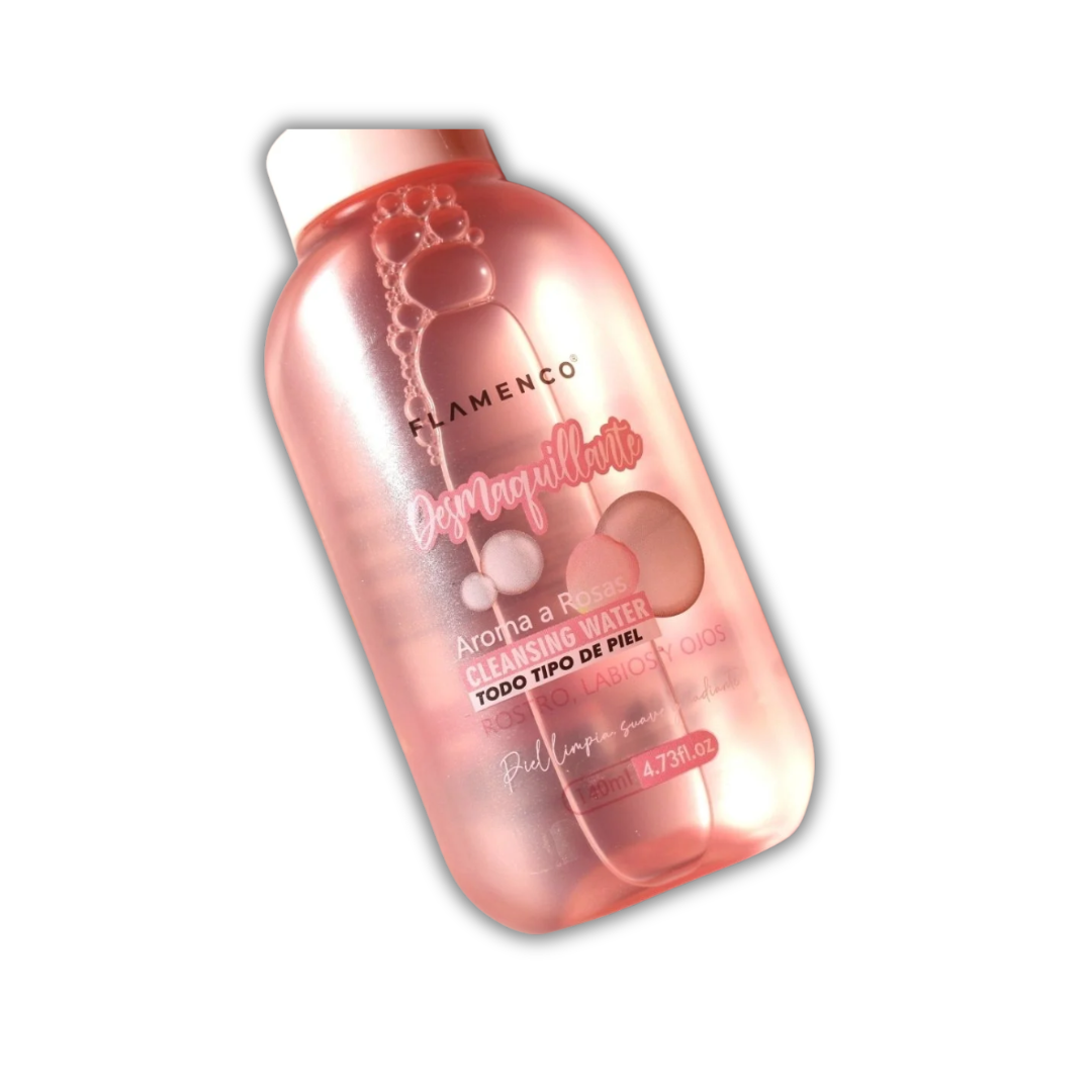 Agua Micelar Desmaquillante Limpieza Facial Flamenco-1